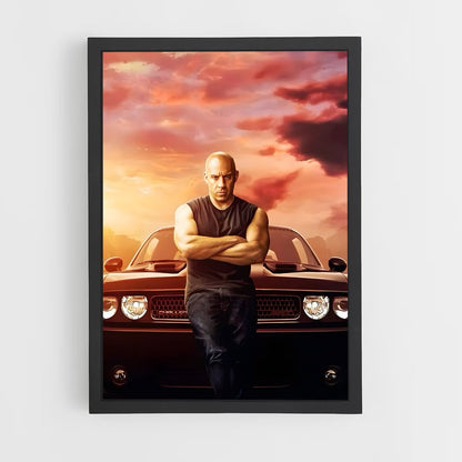 ap-dominic toretto-4 cadre Noir