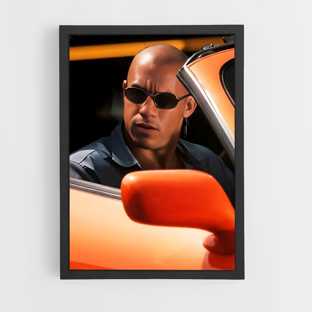 ap-dominic toretto-7 cadre Noir
