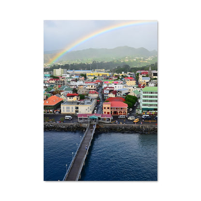 Poster Arc-en-Ciel à Sainte-Lucie