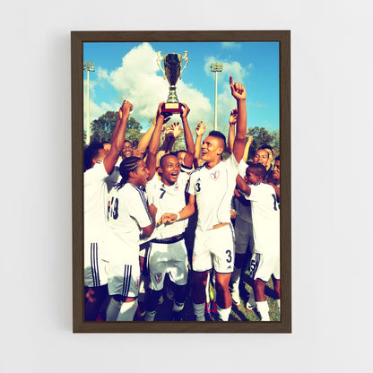 ap-dominica national football team-1 cadre Bois foncé