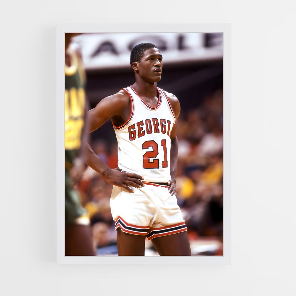 ap-dominique wilkins-10 cadre Blanc