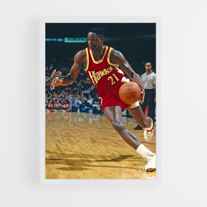 ap-dominique wilkins-4 cadre Blanc