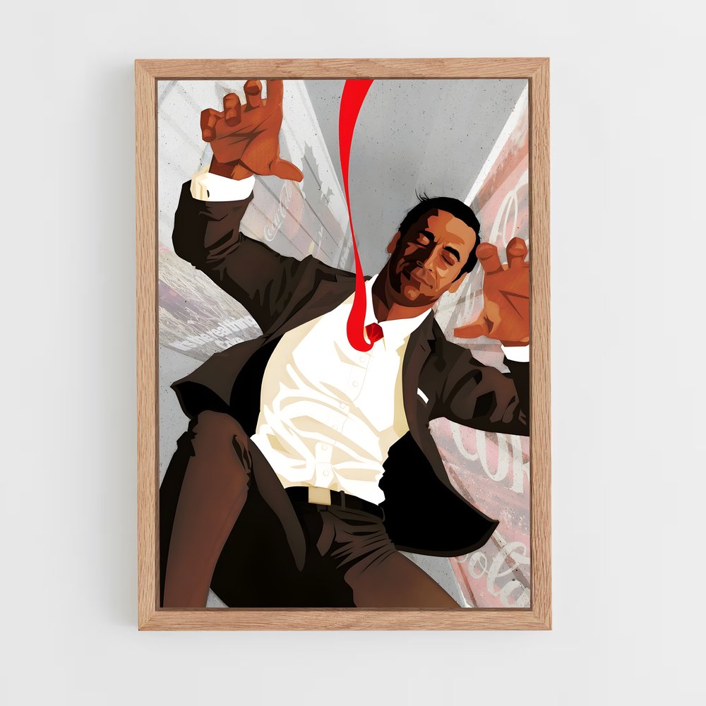 ap-don draper-5 cadre Bois clair