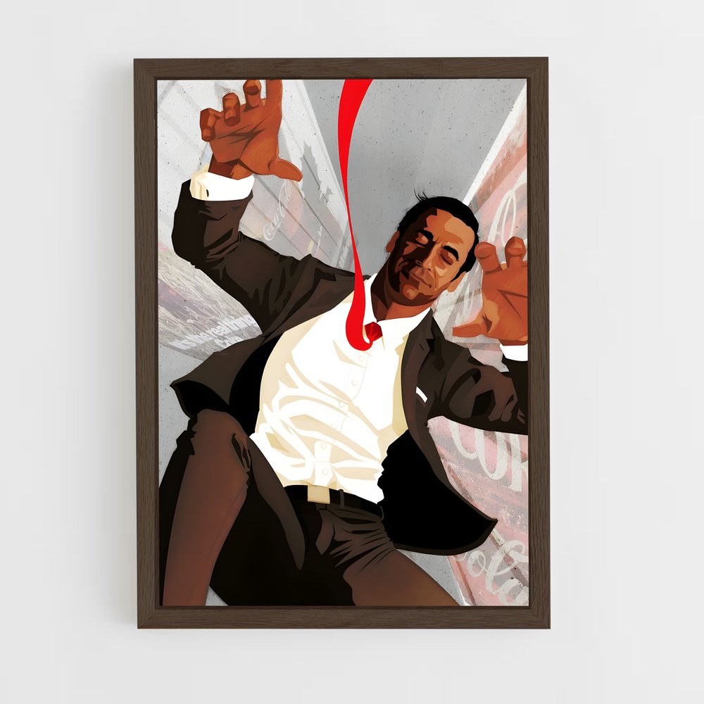 ap-don draper-5 cadre Bois foncé