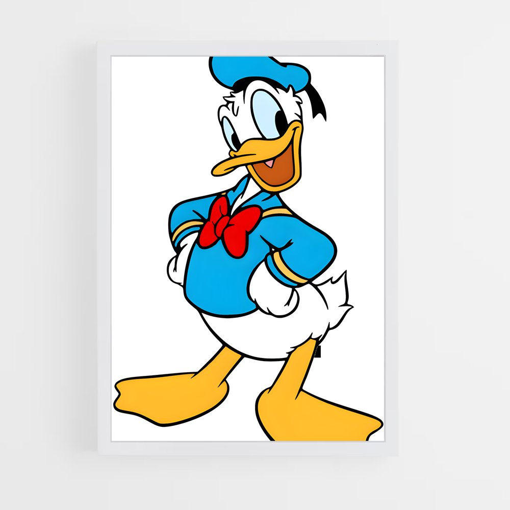 ap-donald duck-1 cadre Blanc