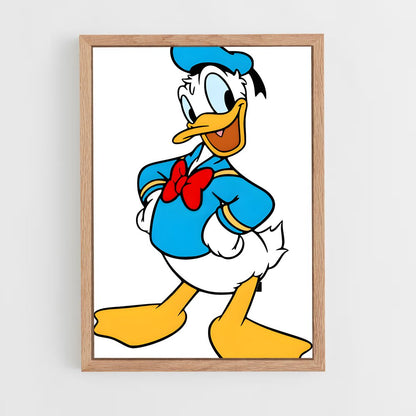 ap-donald duck-1 cadre Bois clair