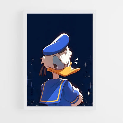 ap-donald duck-3 cadre Blanc