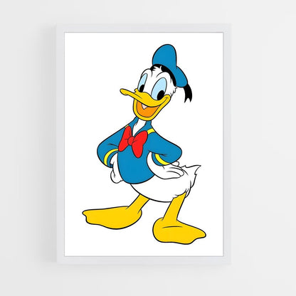 ap-donald duck-5 cadre Blanc