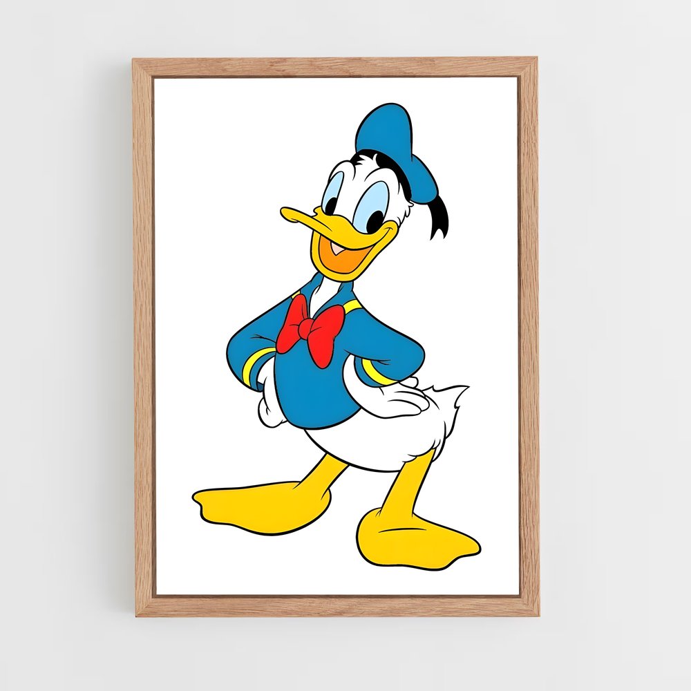 ap-donald duck-5 cadre Bois clair