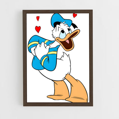 ap-donald duck-6 cadre Bois foncé