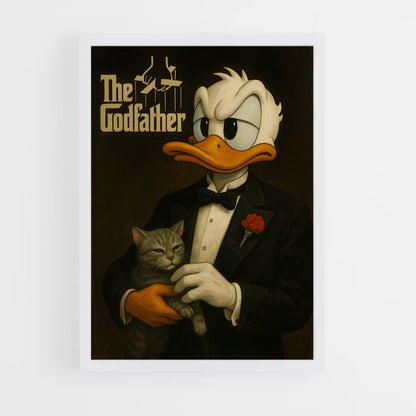ap-donald duck-7 cadre Blanc