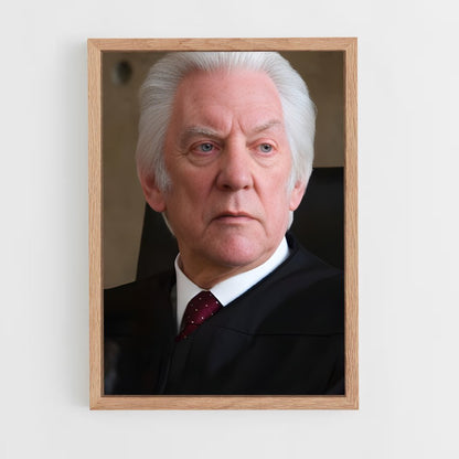 ap-donald sutherland-8 cadre Bois clair