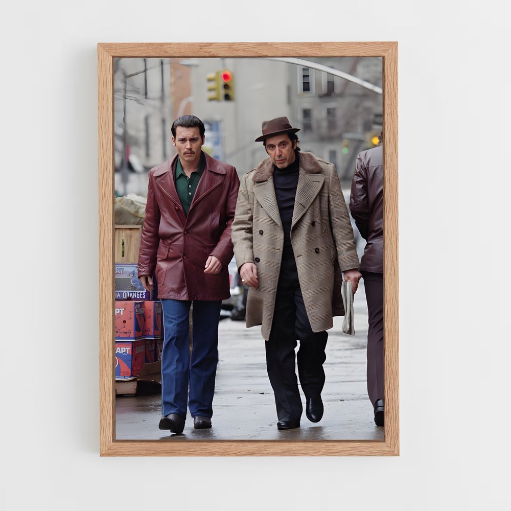 ap-donnie brasco-6 cadre Bois clair