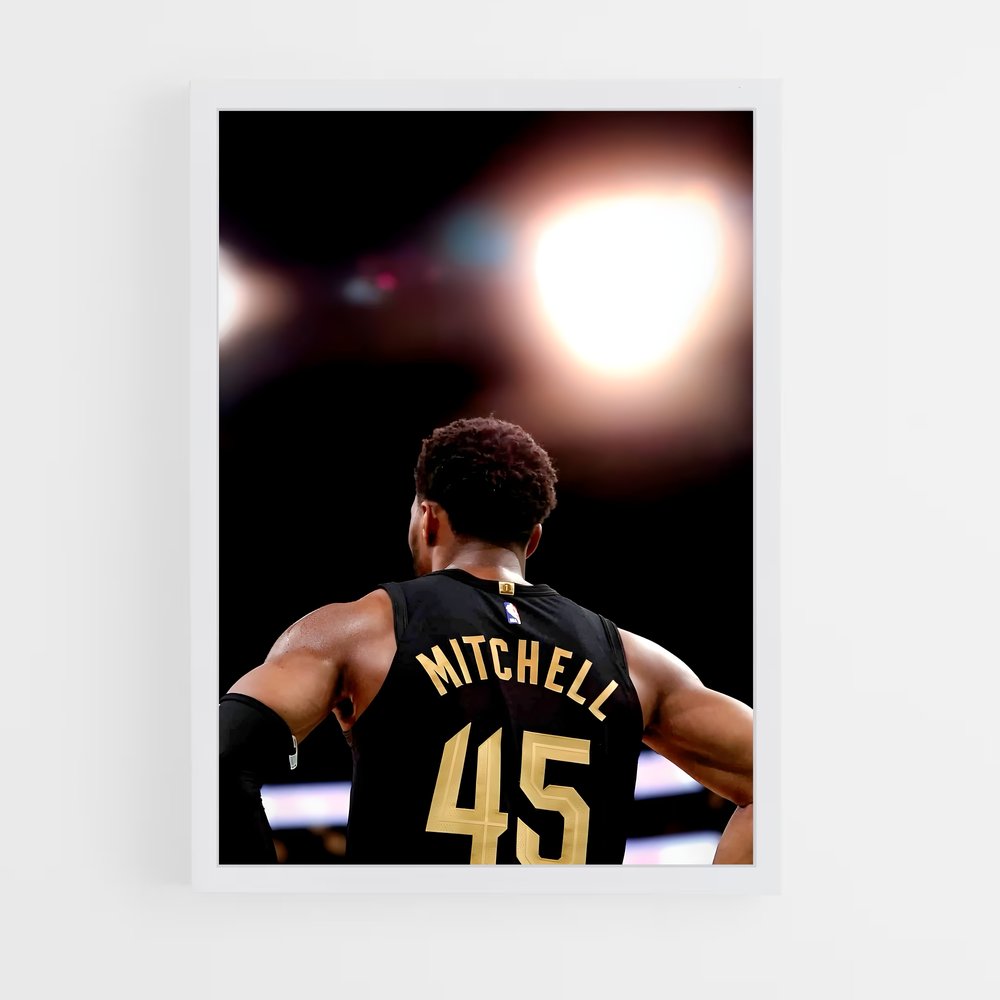 ap-donovan mitchell-1 cadre Blanc