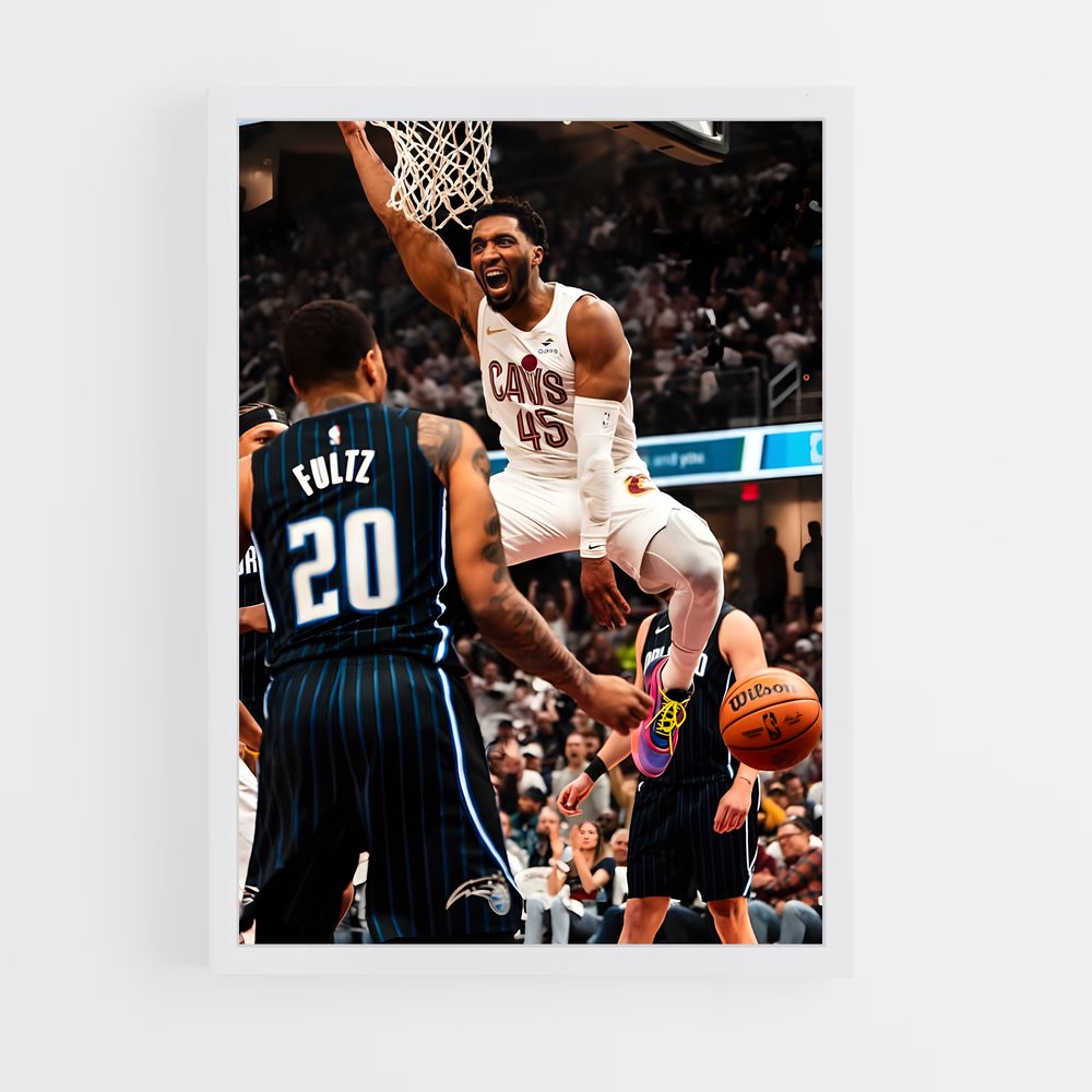 ap-donovan mitchell-4 cadre Blanc