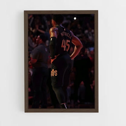 ap-donovan mitchell-6 cadre Bois foncé