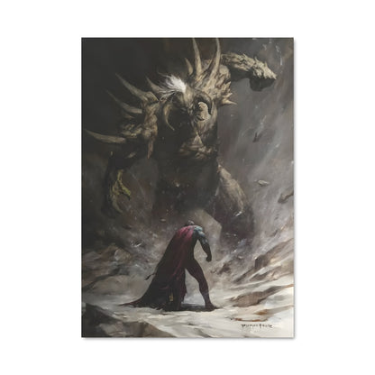 Poster L'Homme et le Monstre