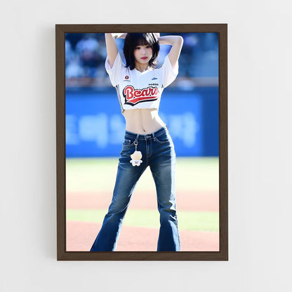 ap-doosan bears-6 cadre Bois foncé