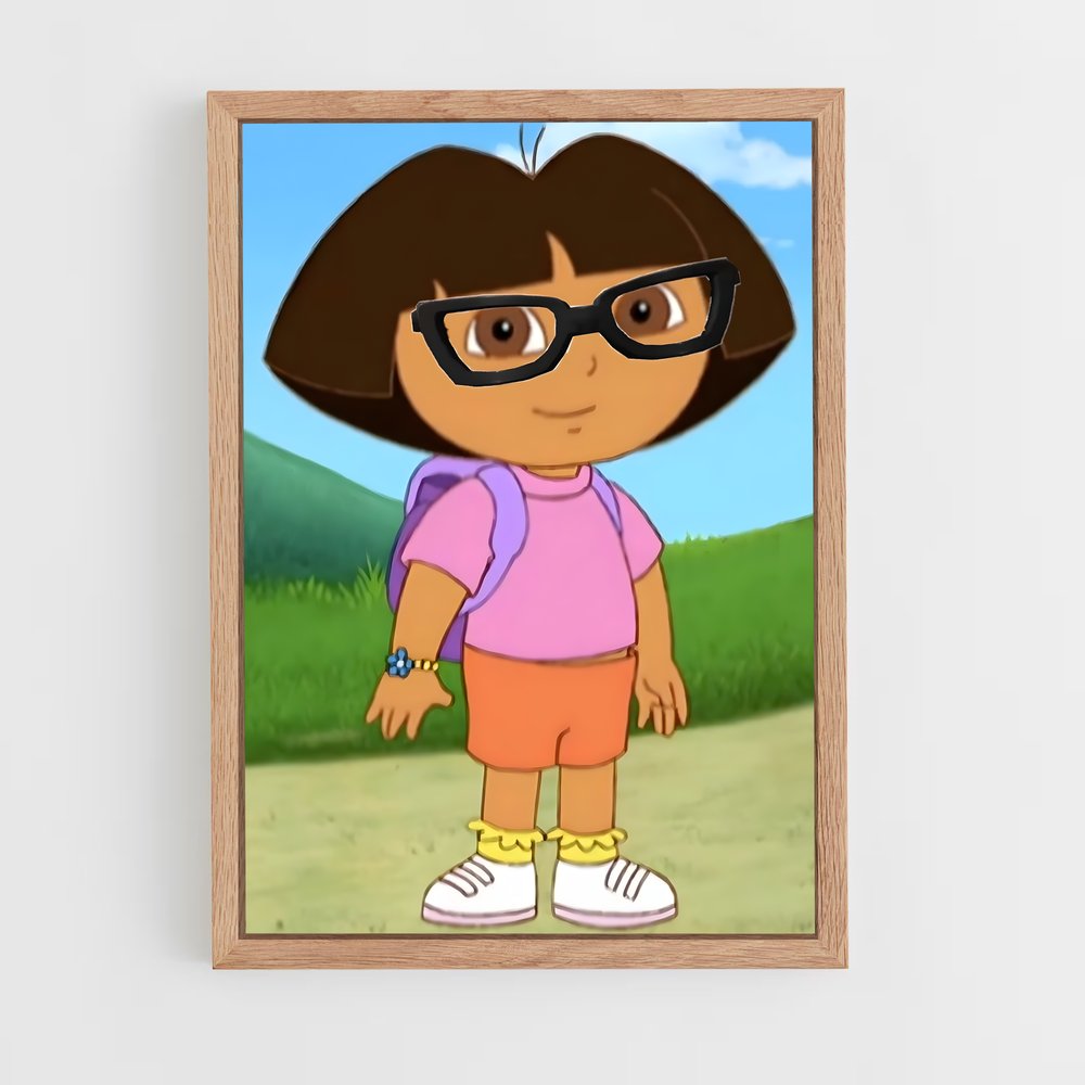 ap-dora the explorer-3 cadre Bois clair