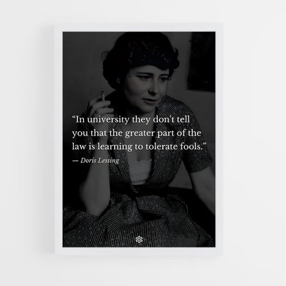 ap-doris lessing-1 cadre Blanc