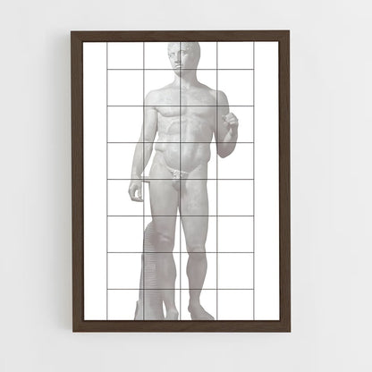ap-doryphoros polykleitos-4 cadre Bois foncé