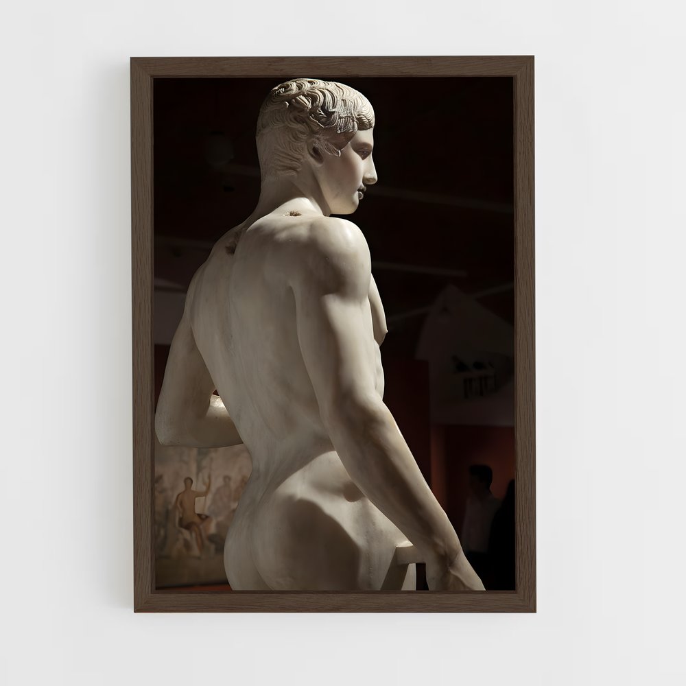 ap-doryphoros polykleitos-5 cadre Bois foncé