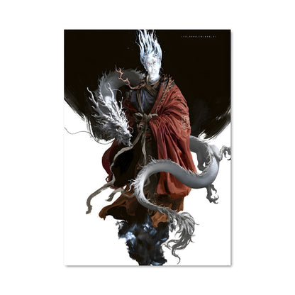 Poster Le Dragon Rouge