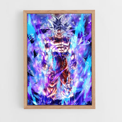 ap-dragon ball-1 cadre Bois clair