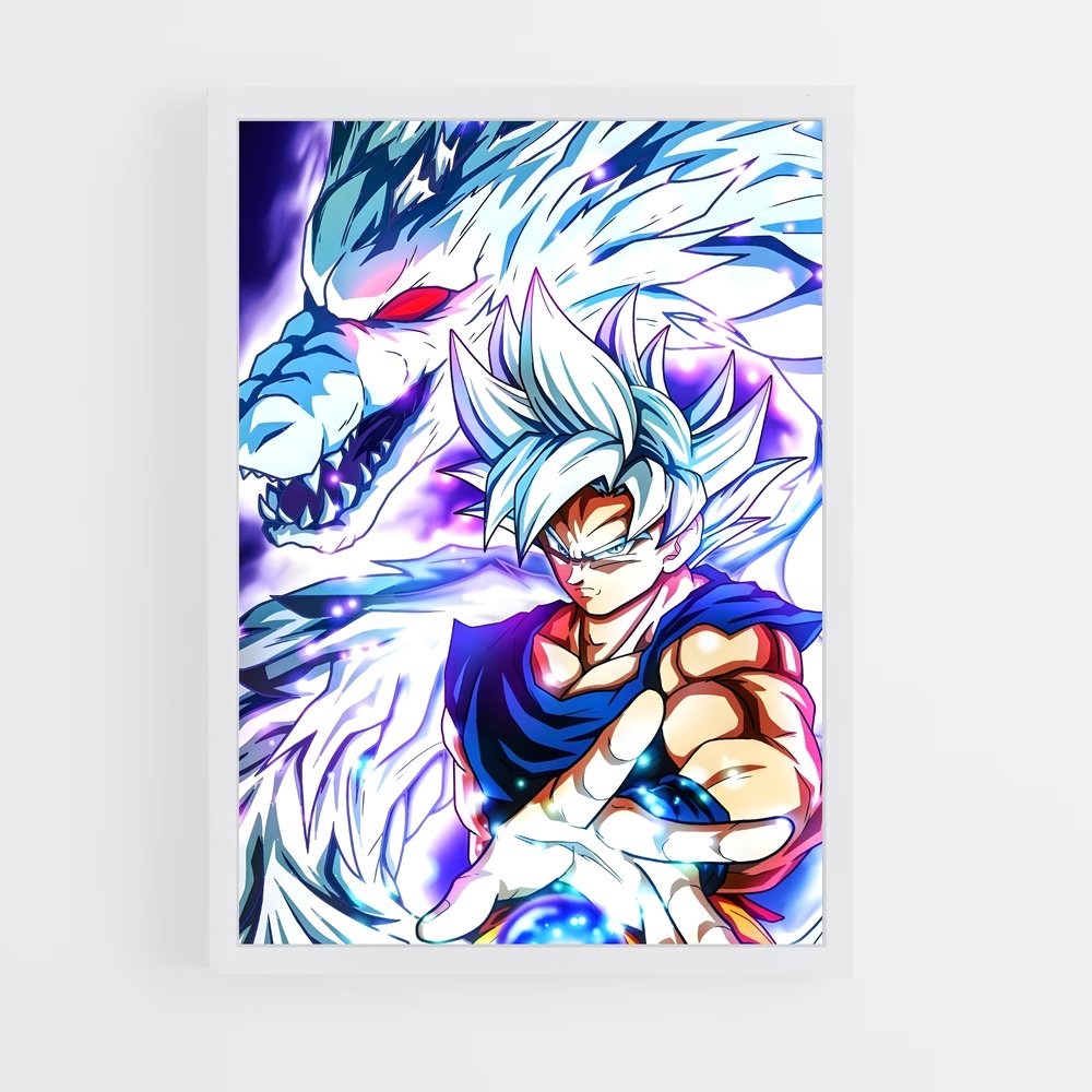 ap-dragon ball-10 cadre Blanc