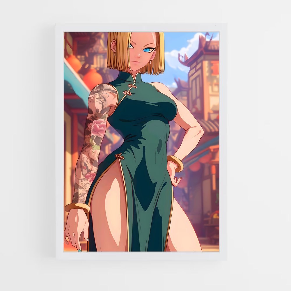 ap-dragon ball-15 cadre Blanc