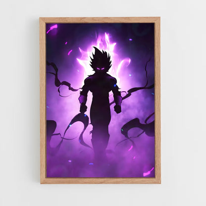 ap-dragon ball-17 cadre Bois clair