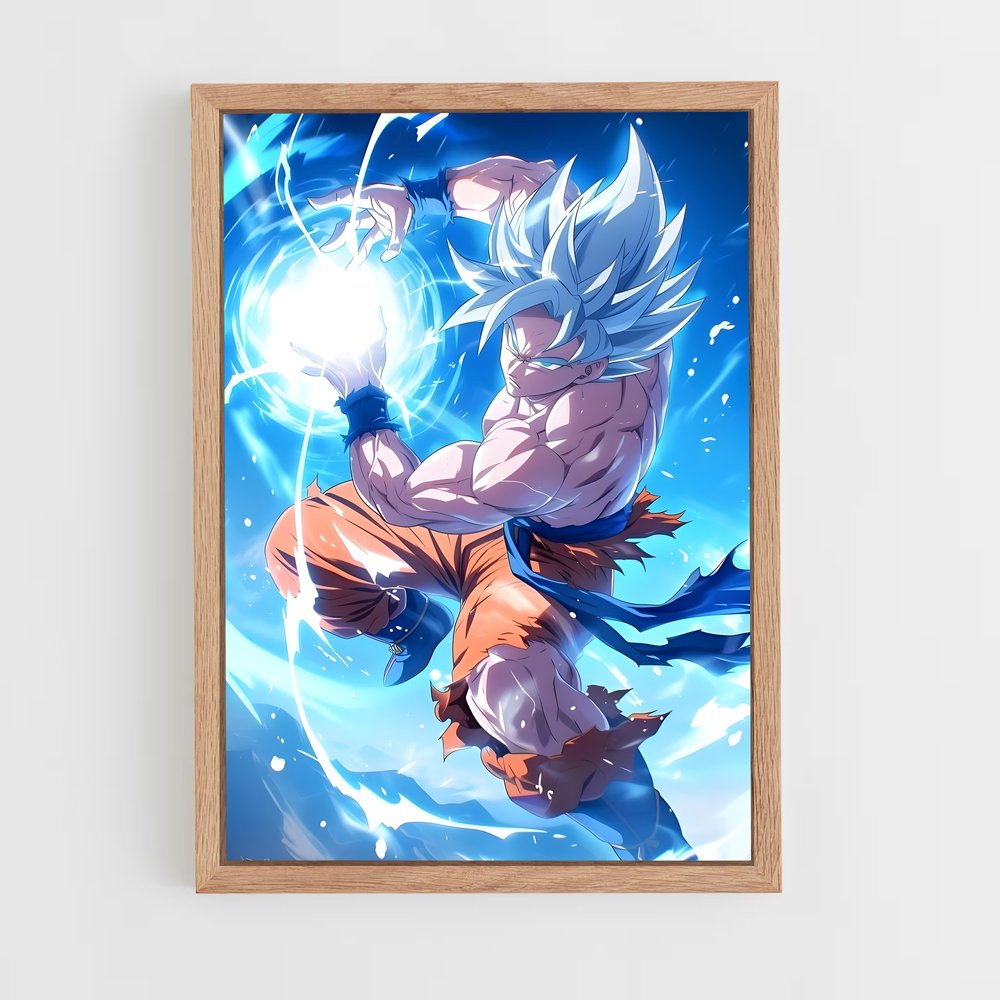 ap-dragon ball-4 cadre Bois clair