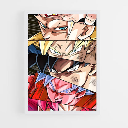 ap-dragon ball-6 cadre Blanc