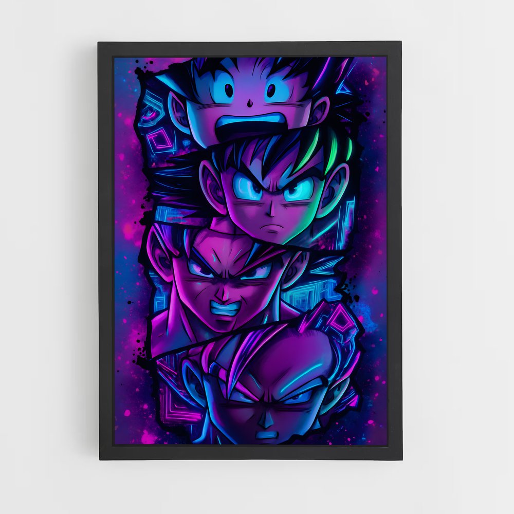 ap-dragon ball-7 cadre Noir