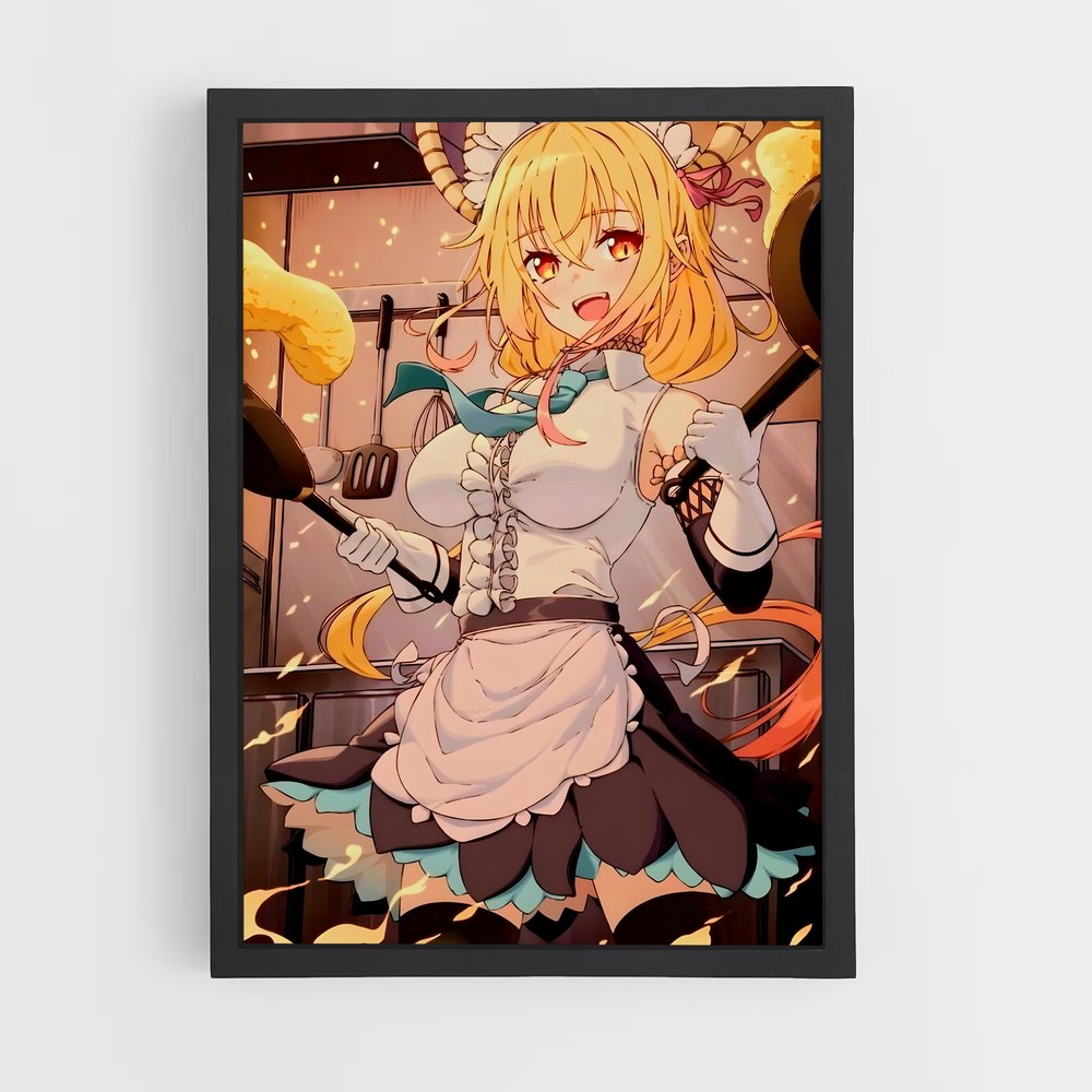 ap-dragon maid-4 cadre Noir