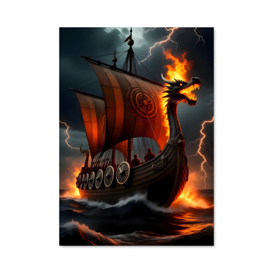 Poster Dragon de Mer