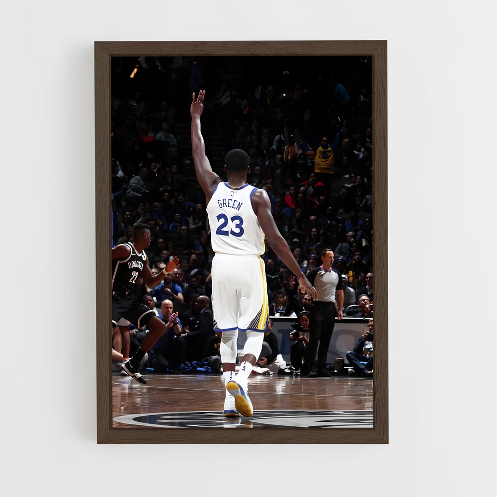 ap-draymond green-3 cadre Bois foncé