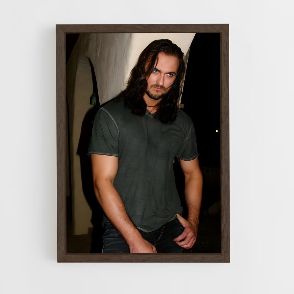 ap-drew mcintyre-6 cadre Bois foncé