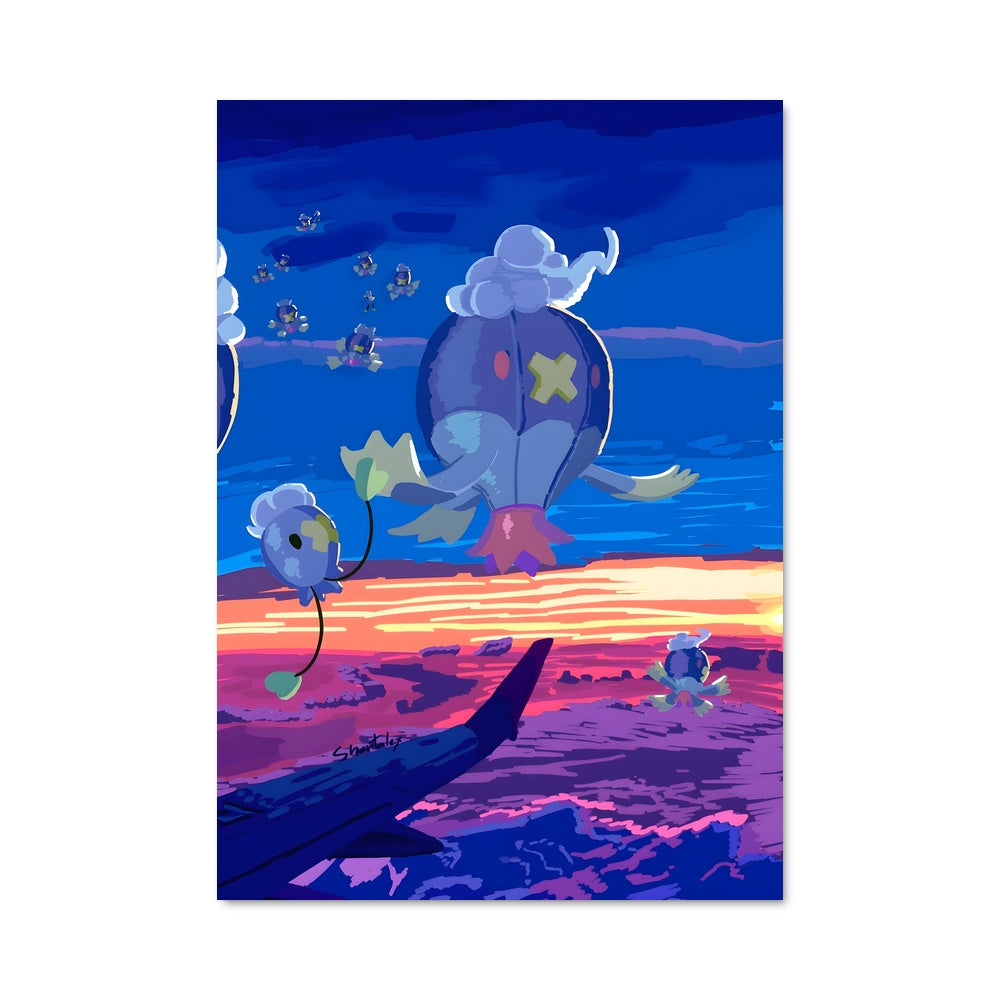 Poster Drifblim en Vol