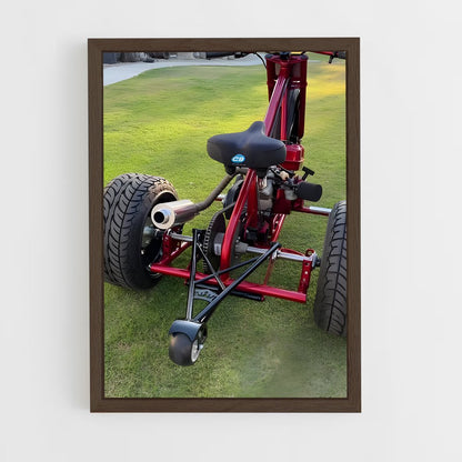 ap-drift trike-1 cadre Bois foncé