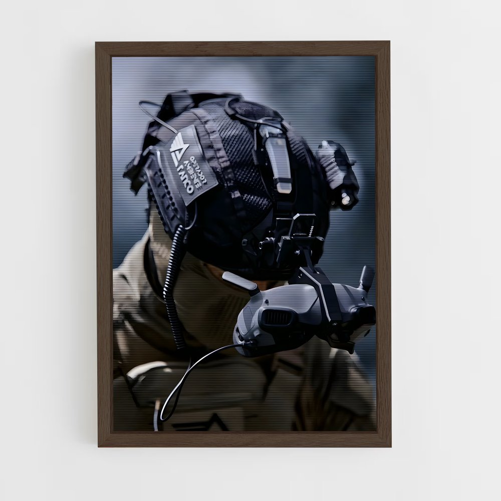 ap-drone pilot-1 cadre Bois foncé