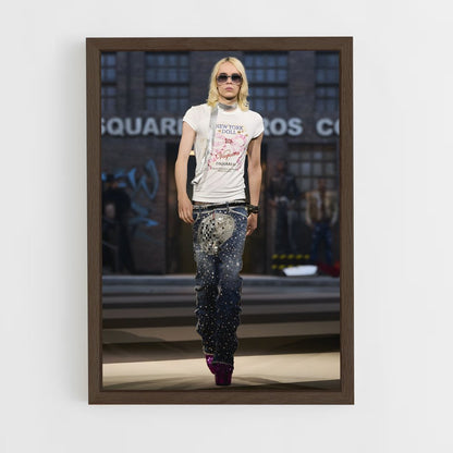 ap-dsquared2-2 cadre Bois foncé