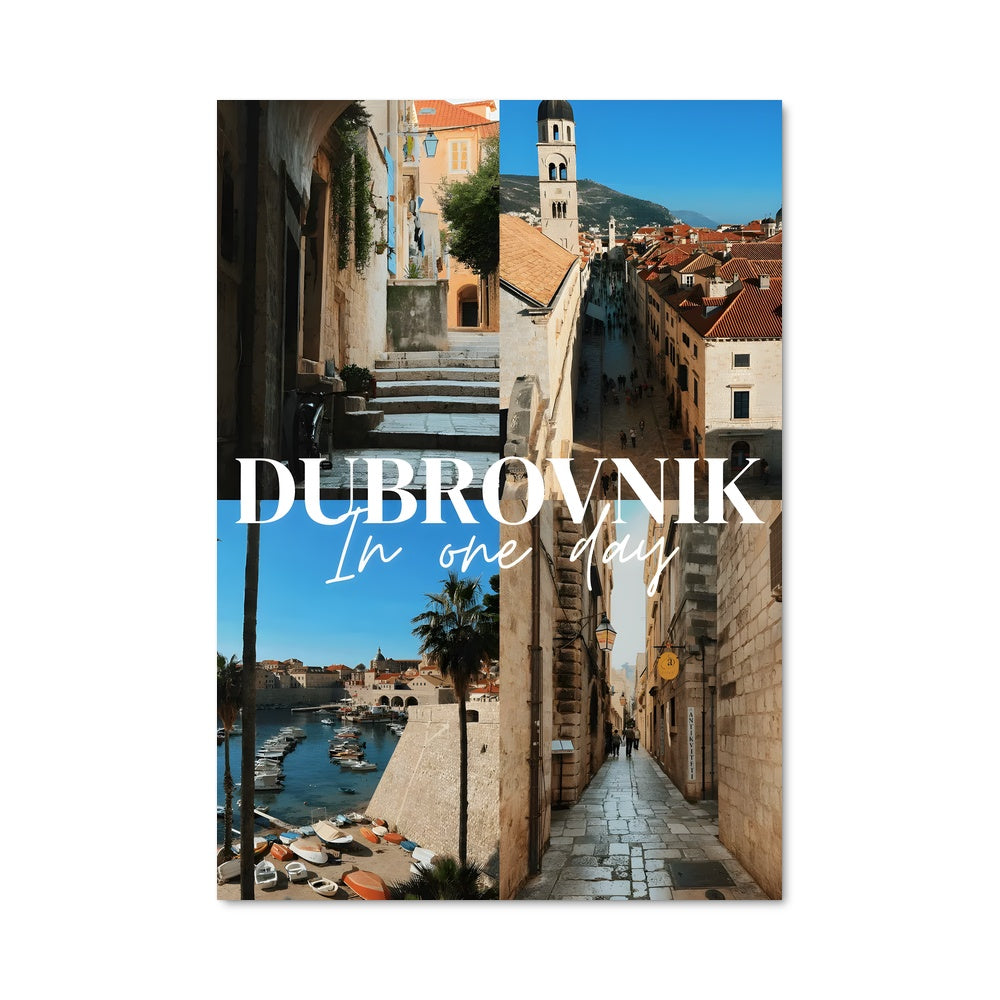 Poster Les Murailles de Dubrovnik