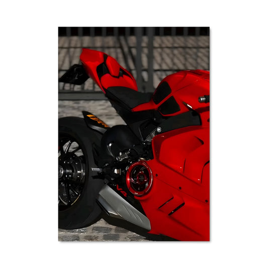 Poster Ducati Rouge Passion