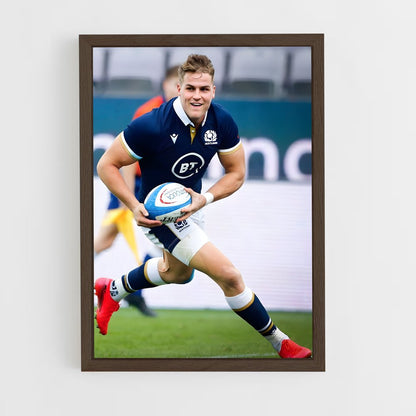 ap-duhan van der merwe-1 cadre Bois foncé