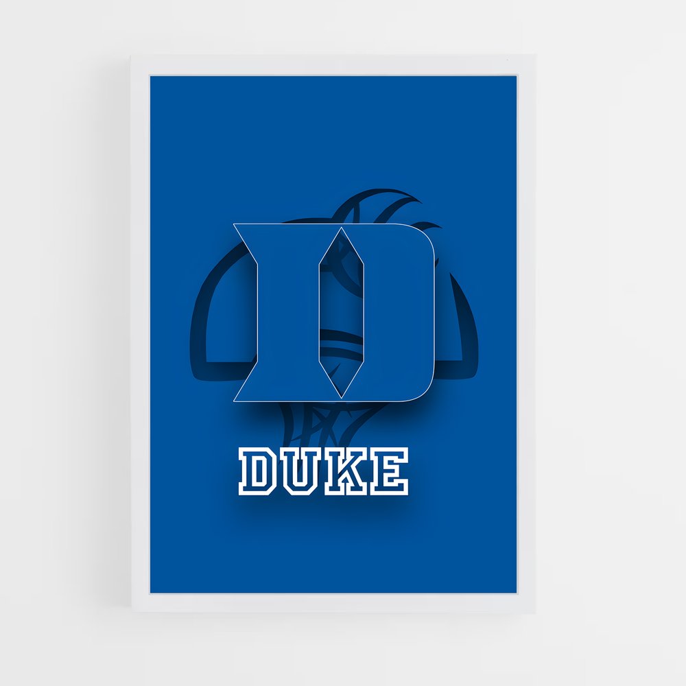 ap-duke blue devils-6 cadre Blanc