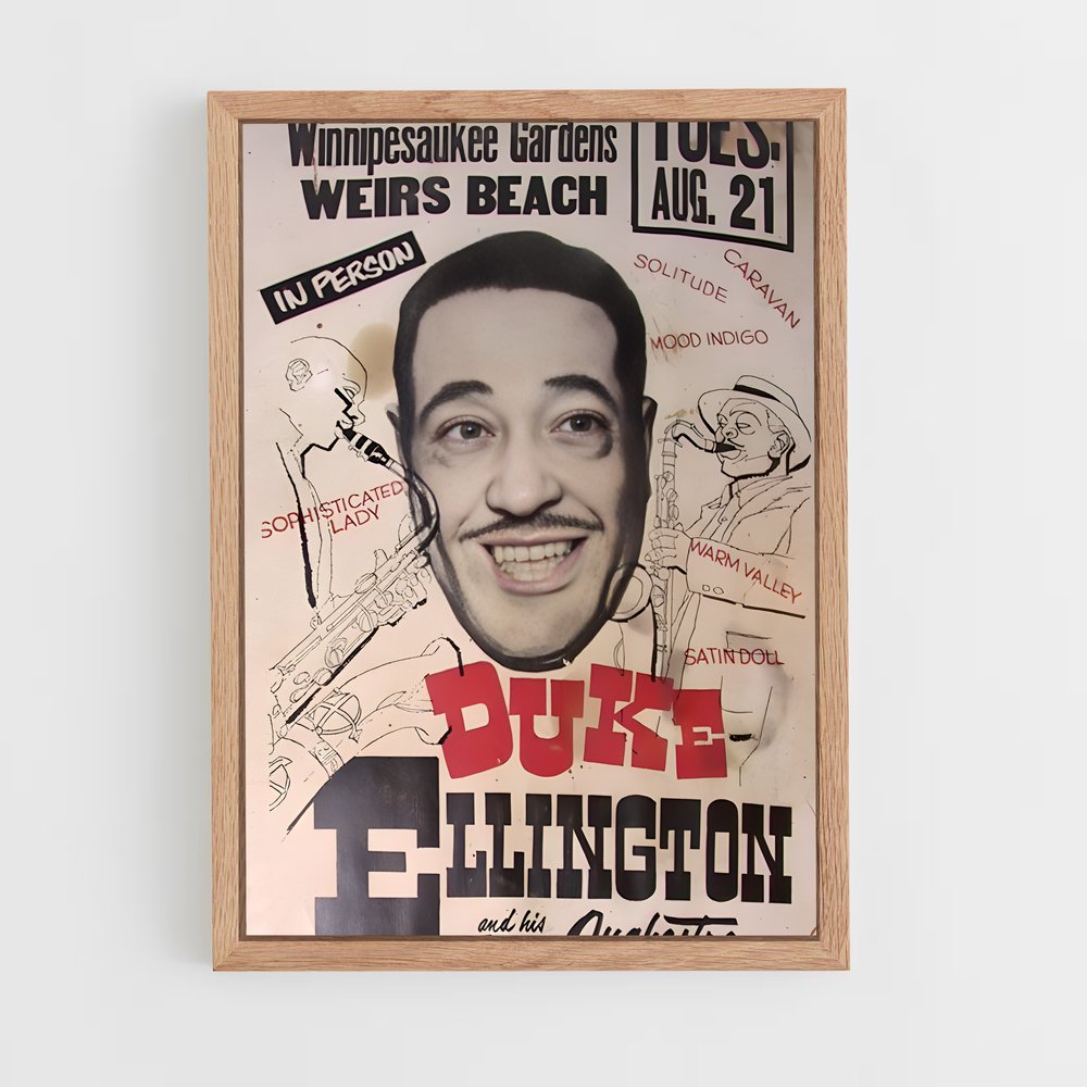 ap-duke ellington-3 cadre Bois clair