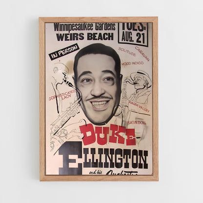 ap-duke ellington-3 cadre Bois clair