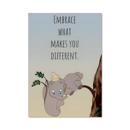 Poster Dumbo en Folie