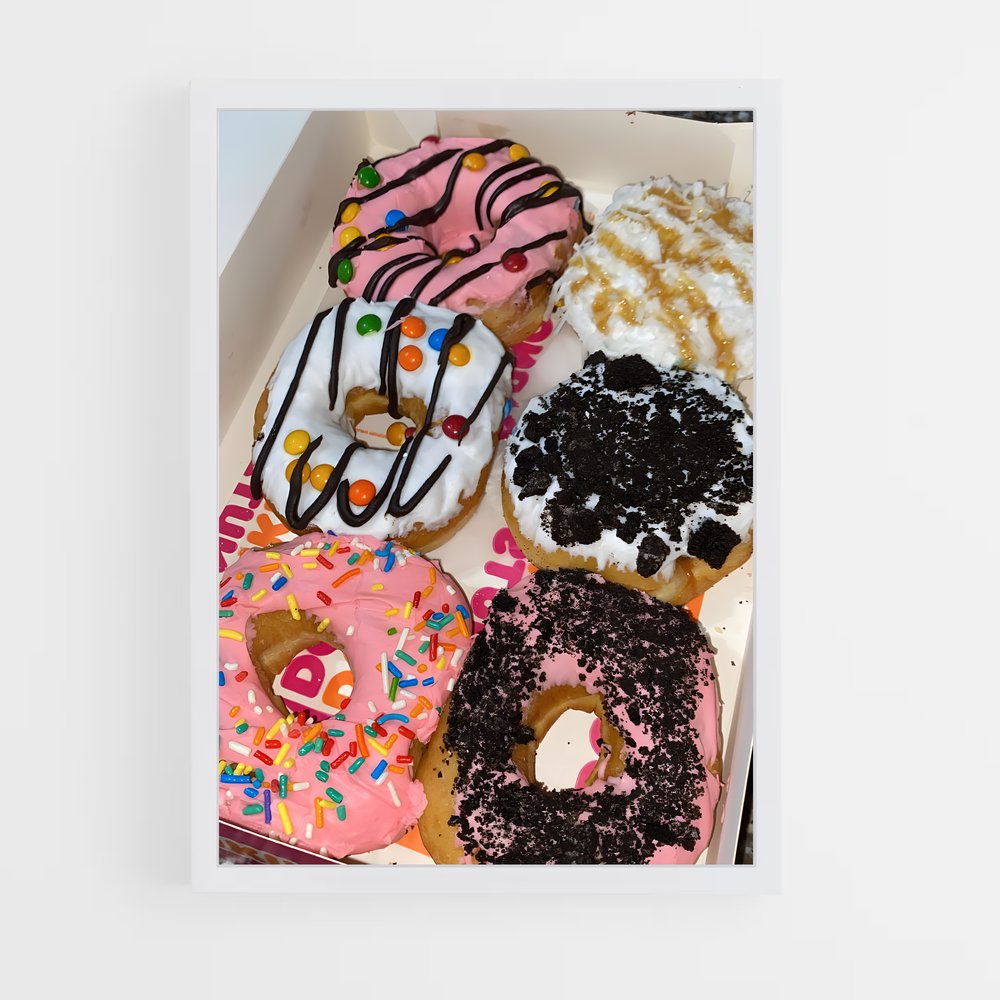 ap-dunkin donuts-4 cadre Blanc